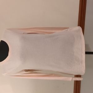 Mossimo cream/light peach long sleeved shirt. Women's Large